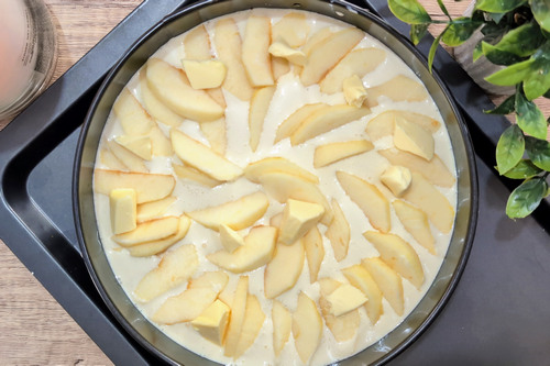 cheesecake aux pommes 3