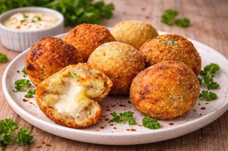 crousty balls raclette
