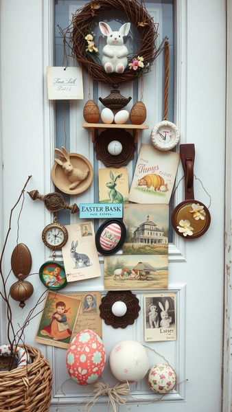 decoration de porte pour paques 1