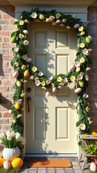 decoration de porte pour paques 4
