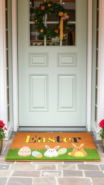 decoration de porte pour paques 5