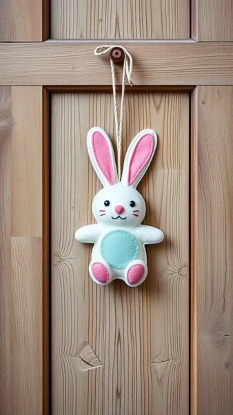 decoration de porte pour paques 6