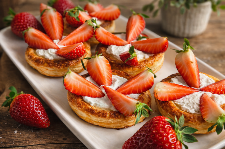 desserts aux fraises express