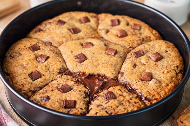 tarte cookie nutella