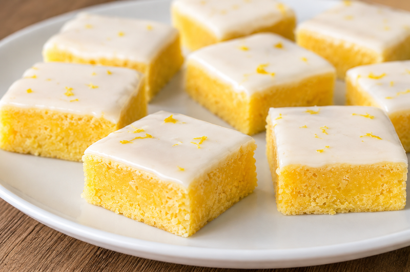 Brownie au citron