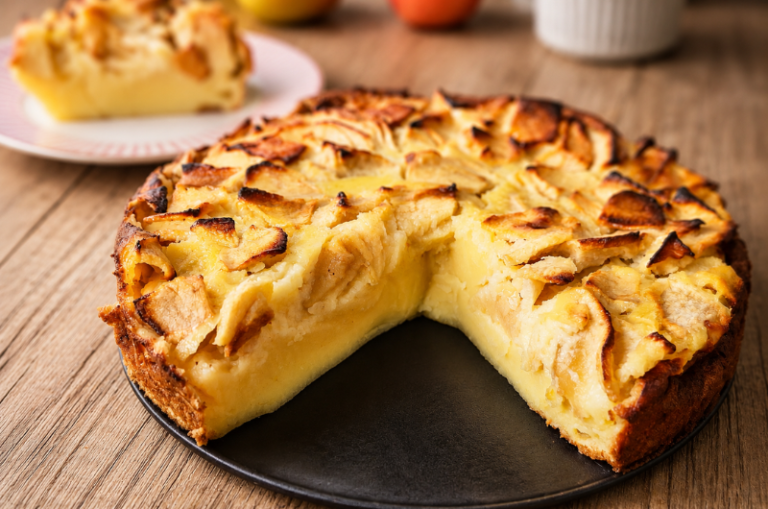 clafoutis aux pommes