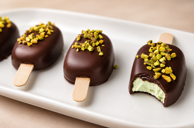 Glaces Magnum Pistache maison