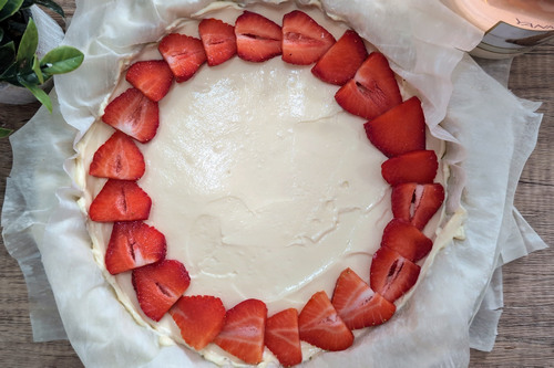 tarte aux fraises