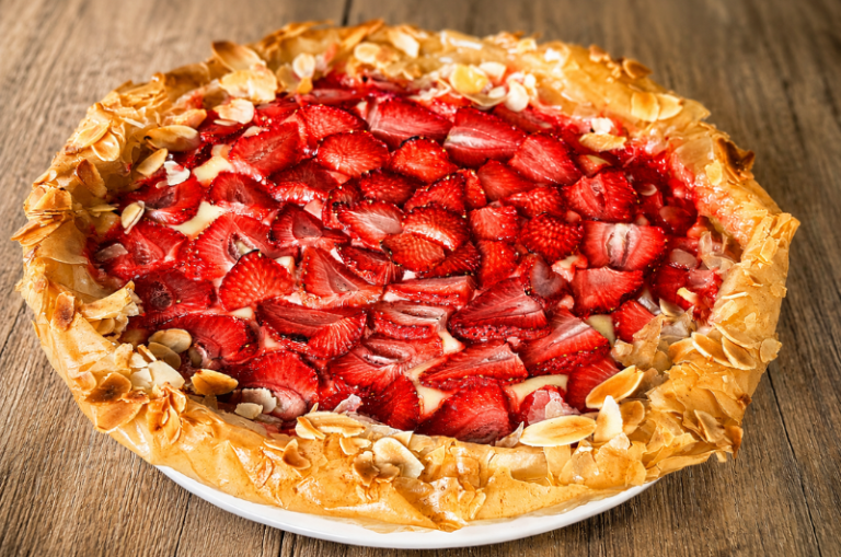tarte aux fraises