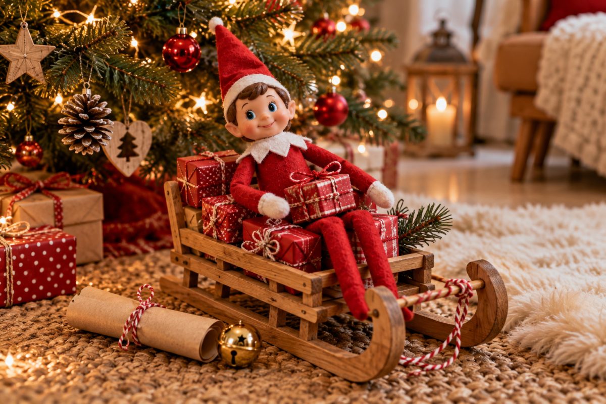 Départ du lutin farceur le 24 décembre
