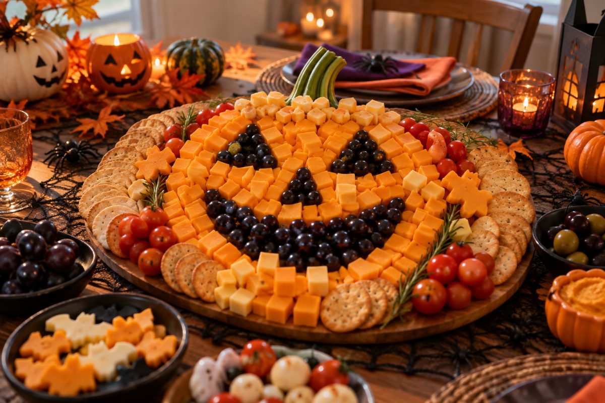 Le centre de table gourmand
