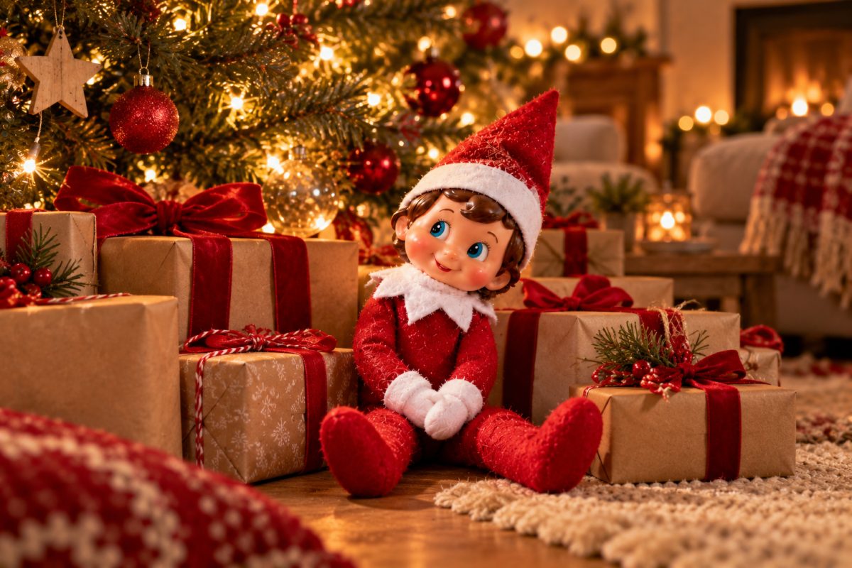 Lutin farceur à quelques jours de Noël