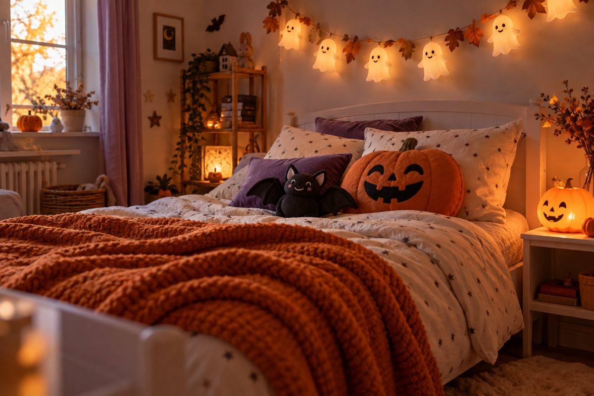 Une chambre d'enfant Halloween tout en douceur