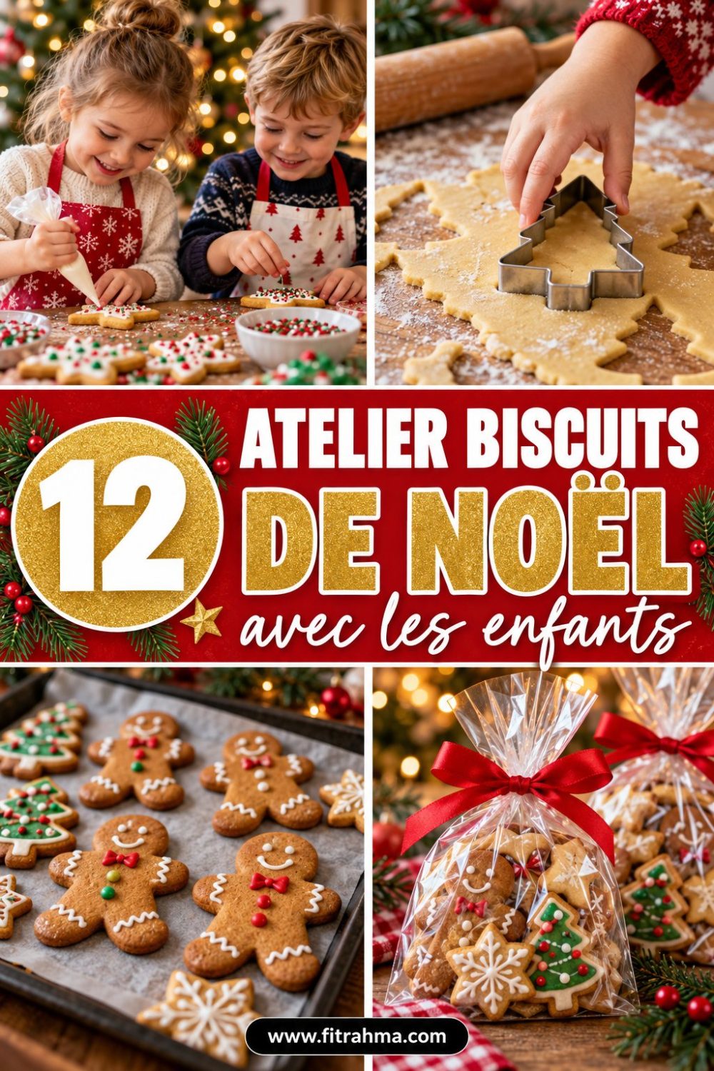 Atelier biscuits de Noël avec les enfants : 12 idées et astuces