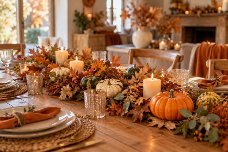centre table automne