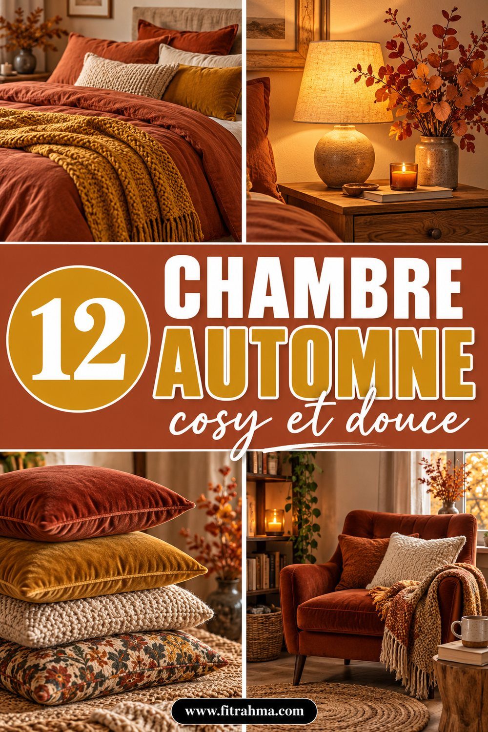 Chambre d'automne cosy : 12 idées douces