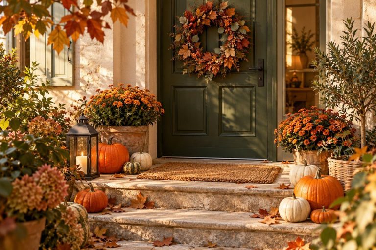 deco entree automne