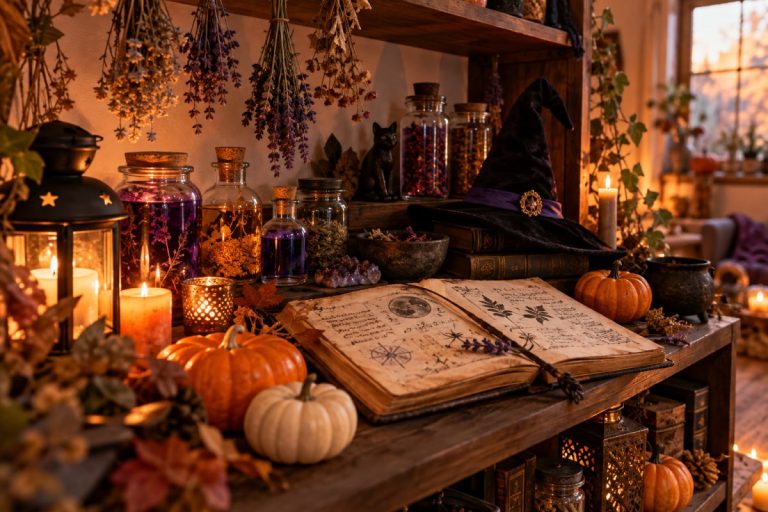 deco halloween sorciere