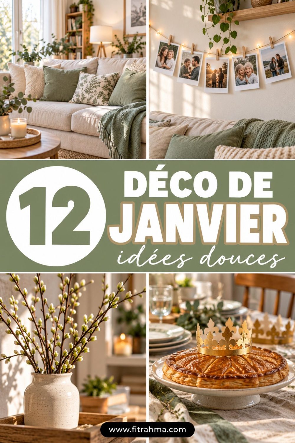 Déco de janvier pour la maison : 12 idées douces pour bien commencer l'année
