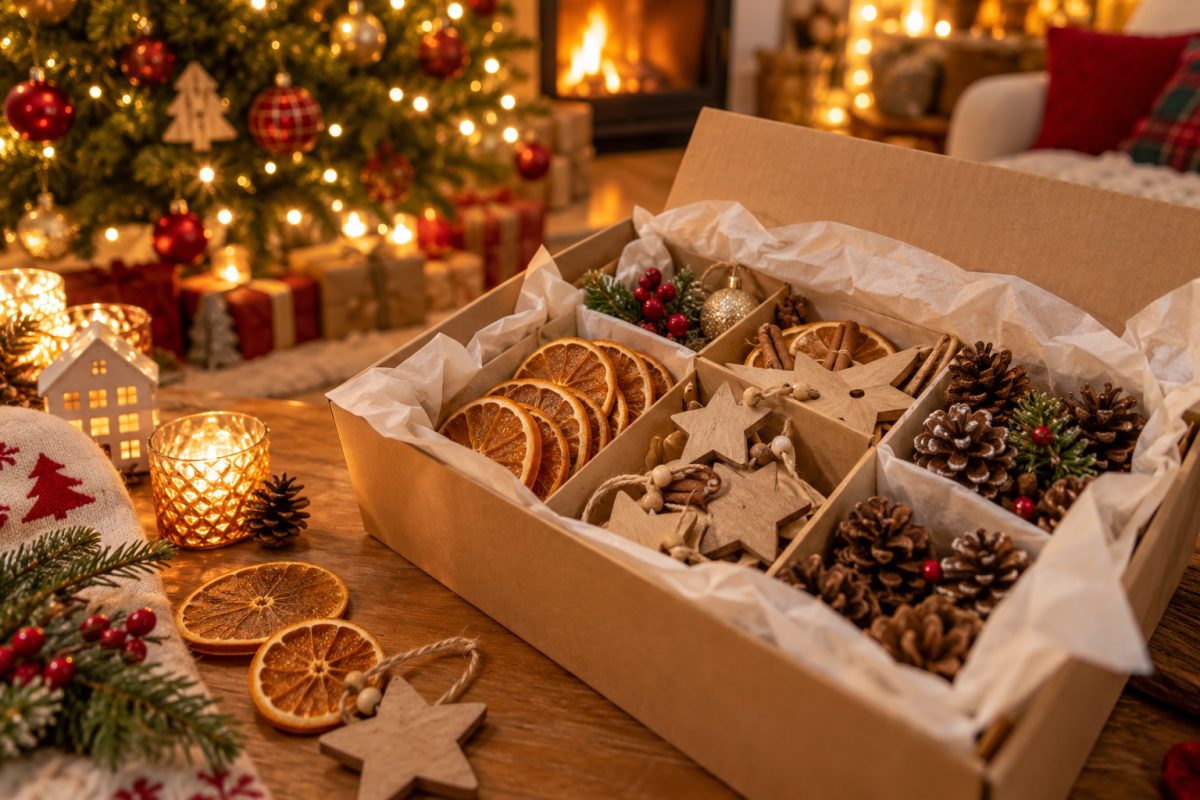 Ranger sa déco de Noël naturelle