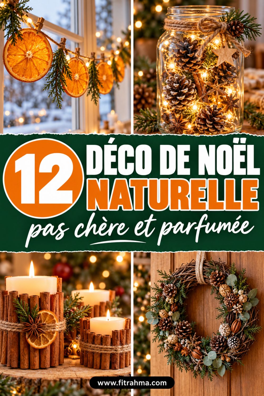 Déco de Noël naturelle : 12 idées magiques