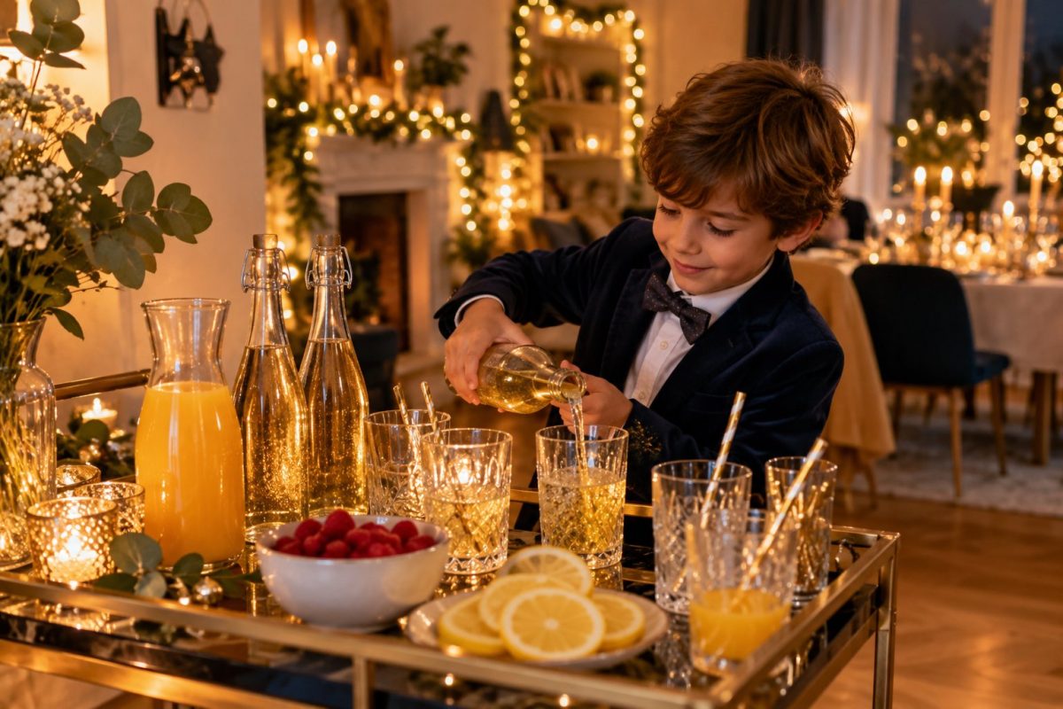 Des cocktails de fruits pétillants pour trinquer