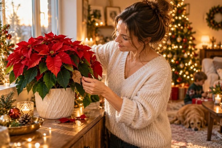 entretenir poinsettia