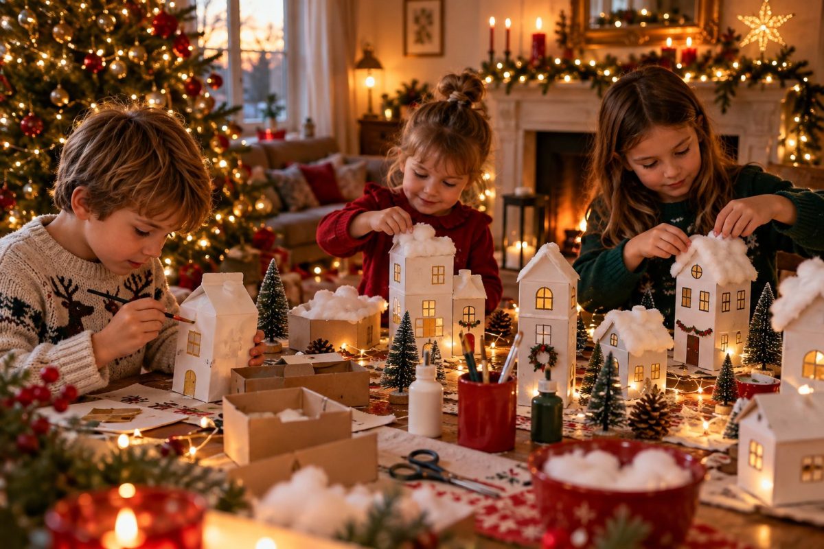 Fabriquer ses maisons avec les enfants