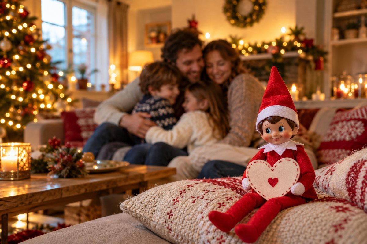 Faire un câlin à chaque membre de la famille