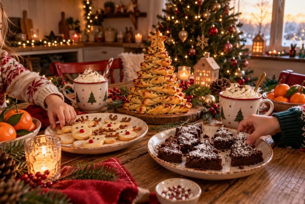 Goûter de Noël pour les enfants : 12 idées faciles et gourmandes