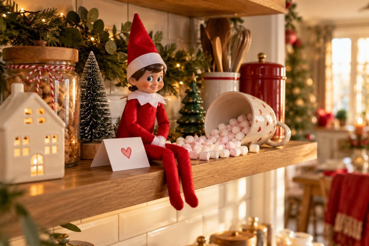 L'arrivée du lutin farceur