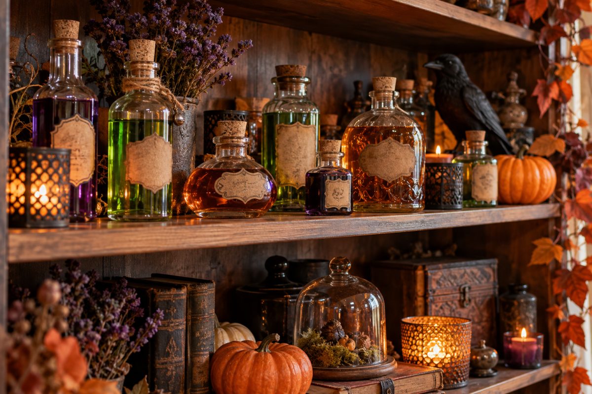 L'étagère à potions magiques