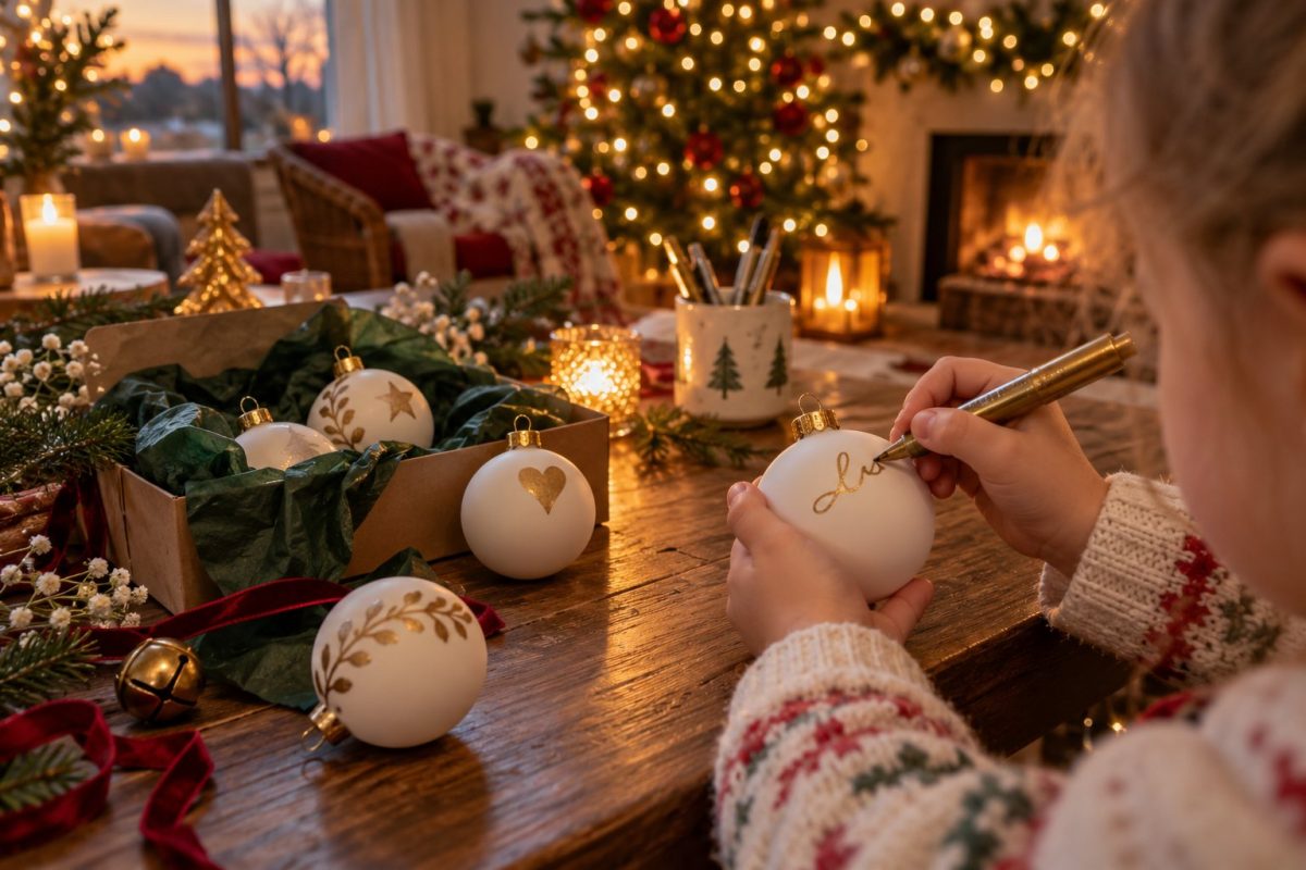 La boule de Noël de l'année