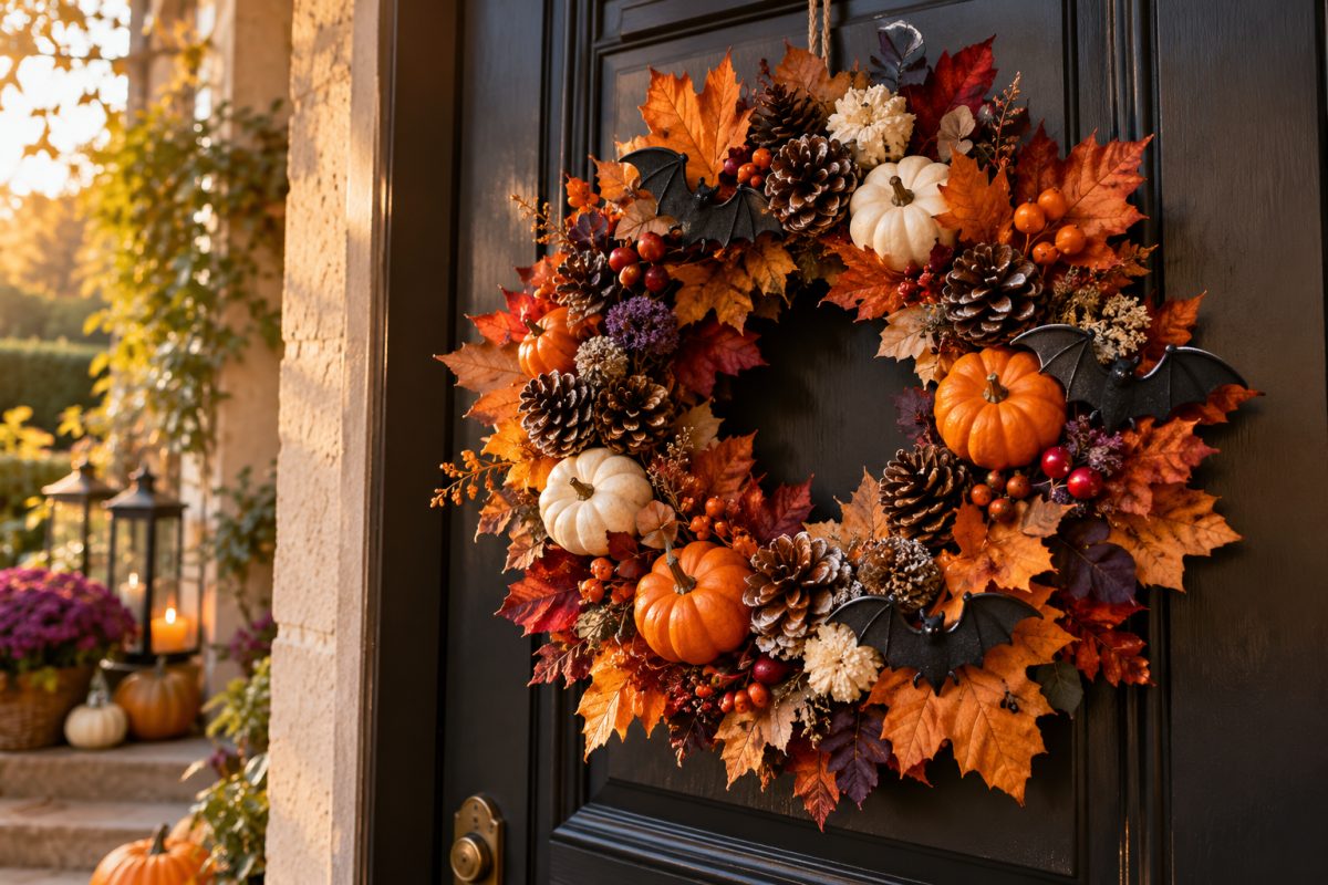 La couronne d'Halloween
