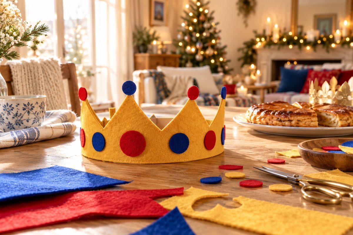 La couronne en feutrine qui dure des années