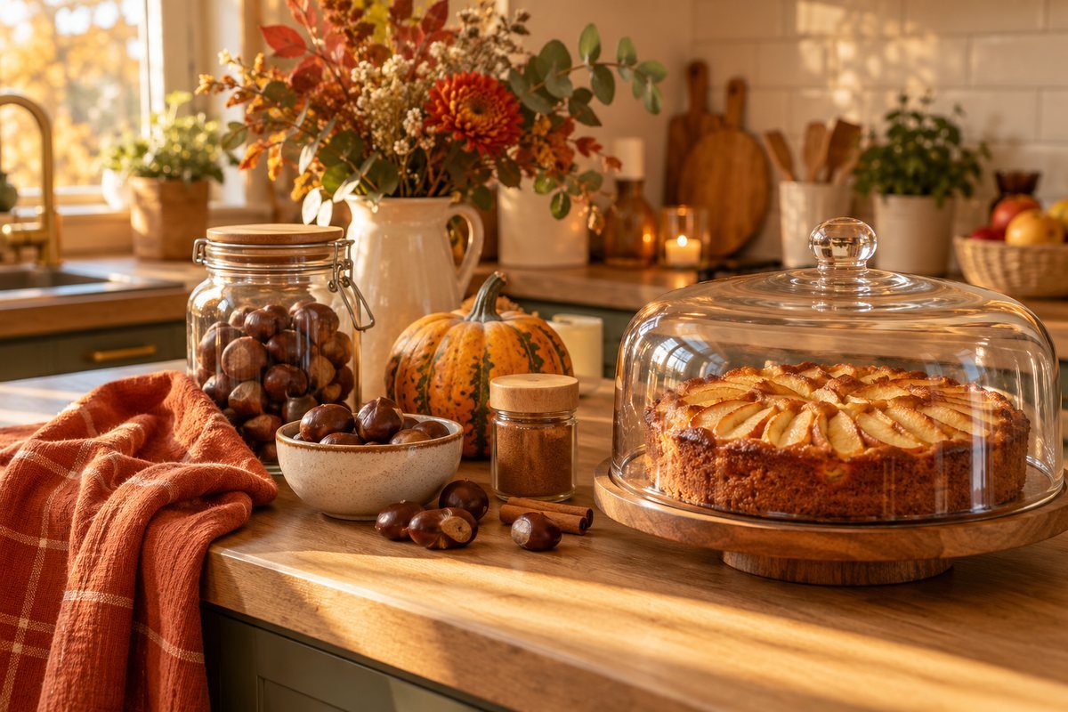 La cuisine aux couleurs d'automne
