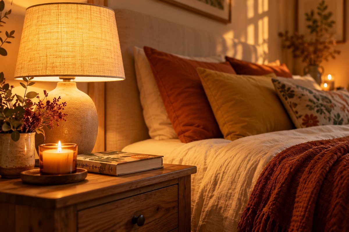 La lumière douce des lampes