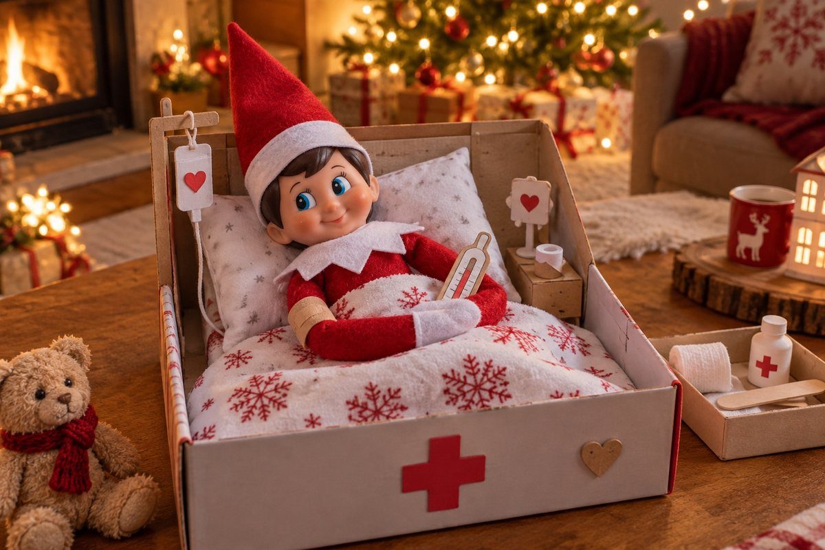 La nuit de repos à l'hôpital des lutins