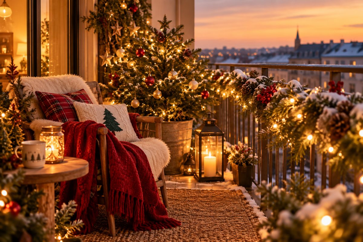 Le balcon ou la terrasse façon chalet