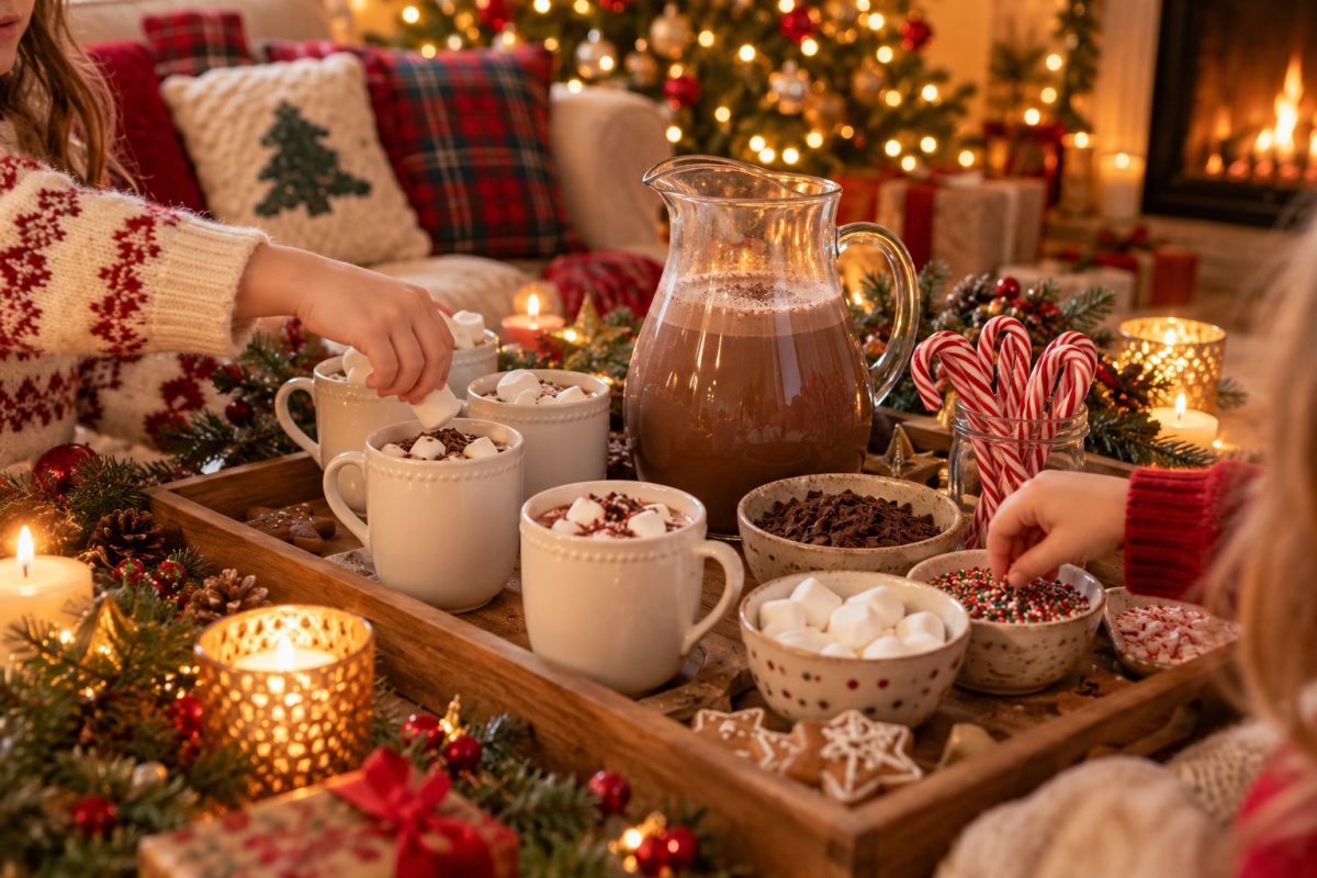 Le bar à chocolat chaud