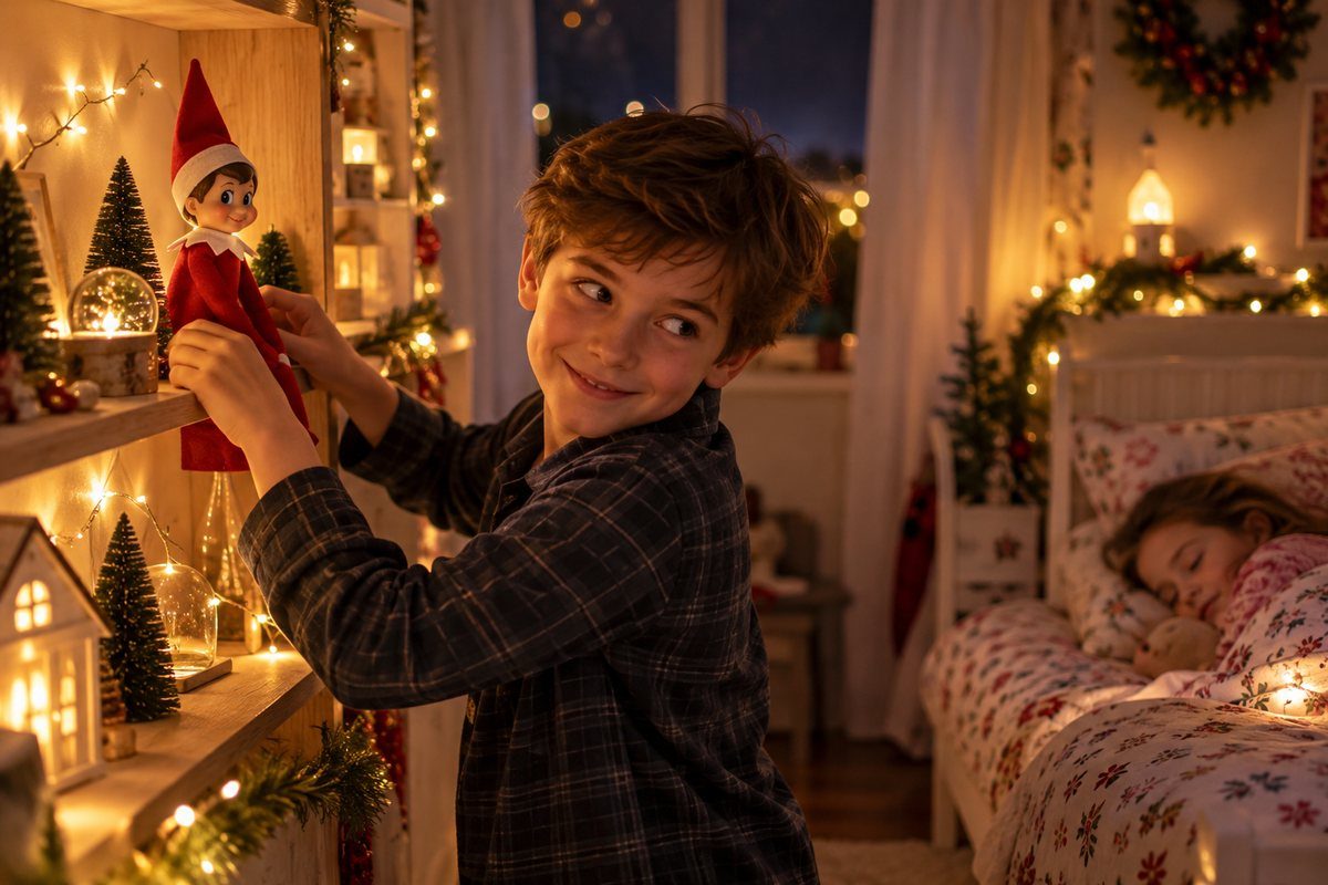 Le grand devient assistant du lutin