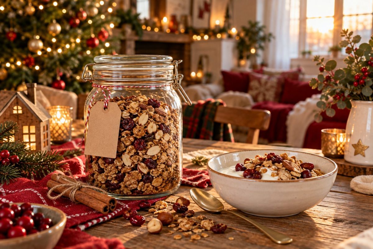 Le granola de Noël
