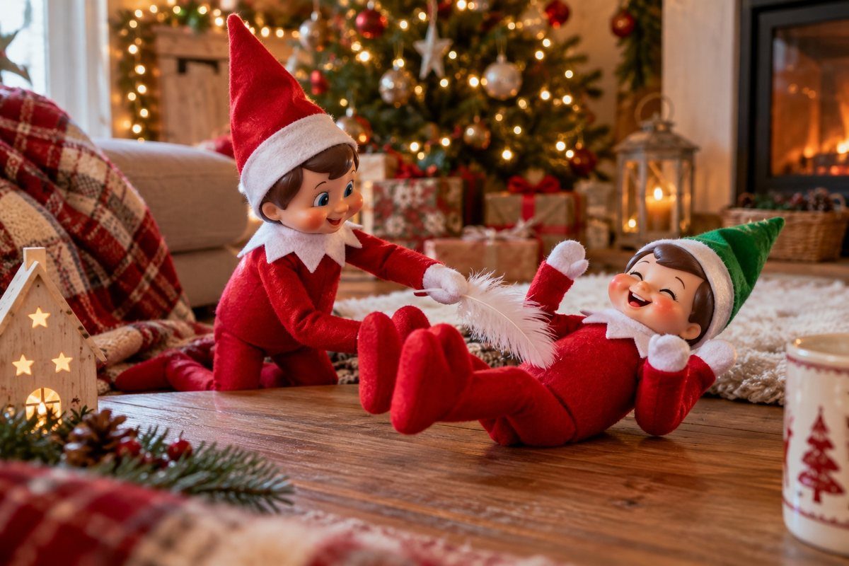 Le lutin qui chatouille l'autre
