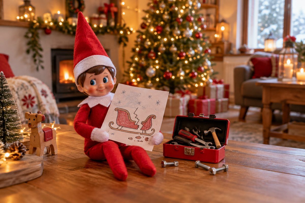 Le lutin qui demande de l'aide