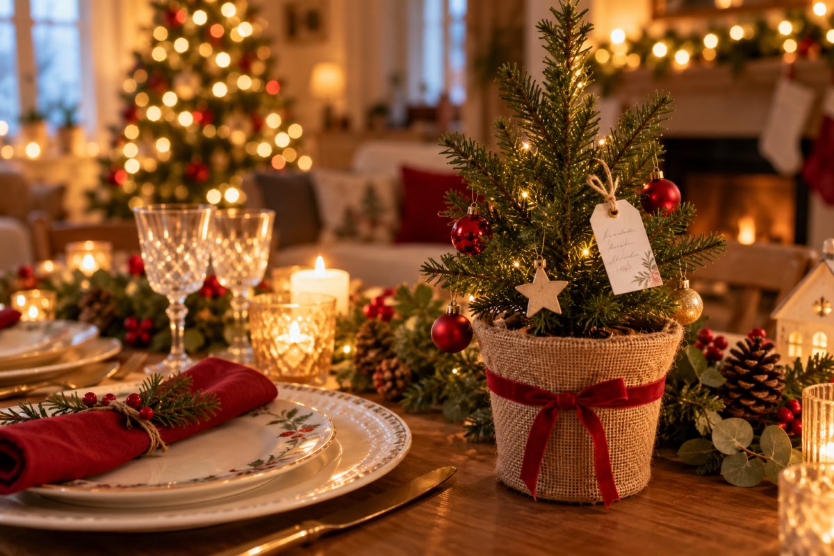 Le mini sapin en pot
