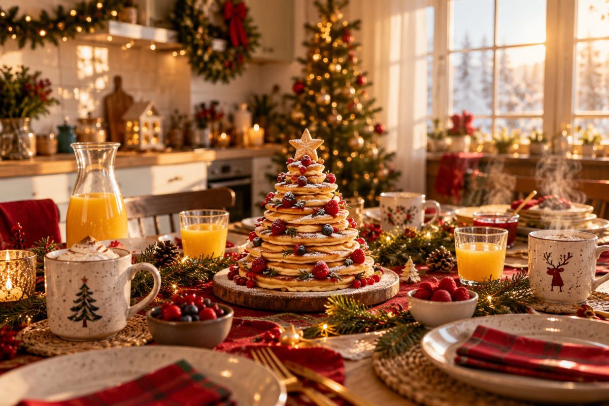 Le petit-déjeuner de Noël du lendemain