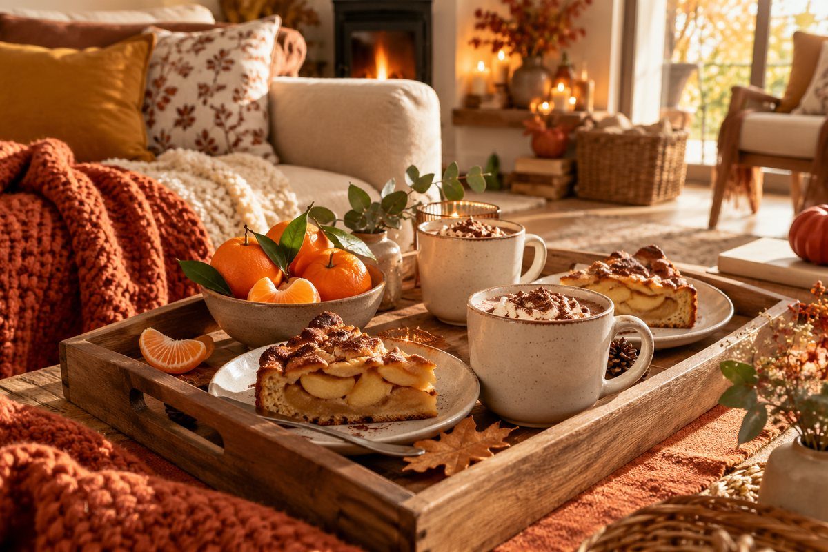 Le plateau goûter d'automne