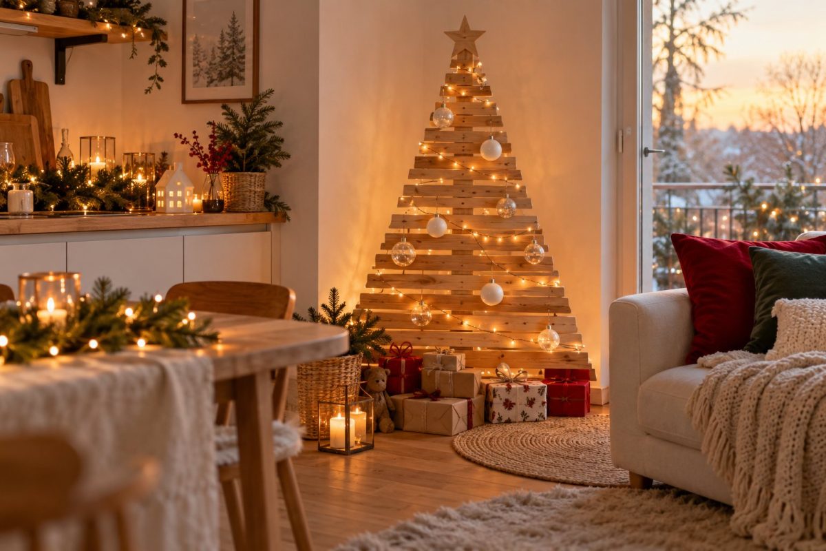 Le sapin en bois minimaliste