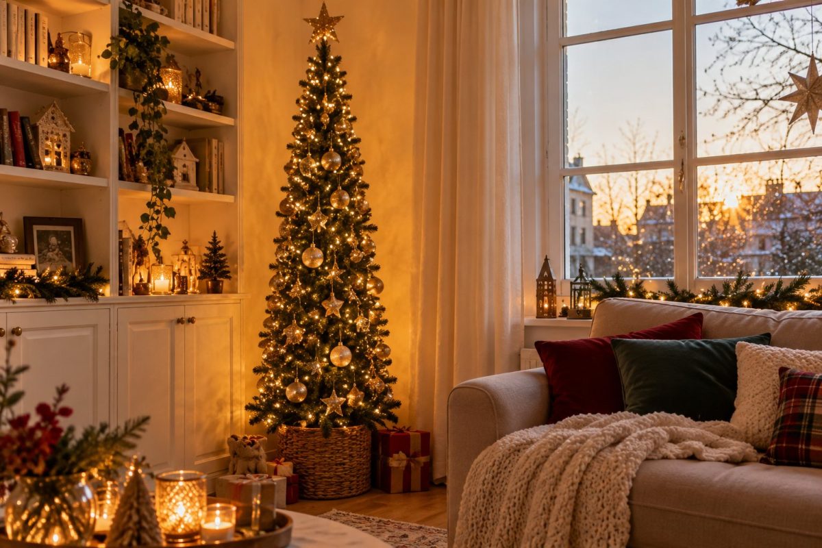 Le sapin fin pour un coin