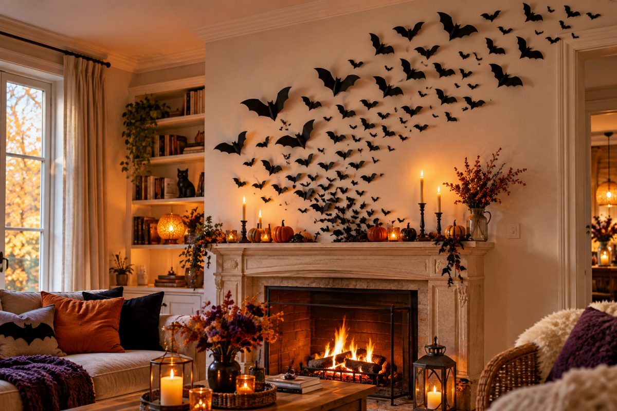 Les chauves-souris qui s'envolent